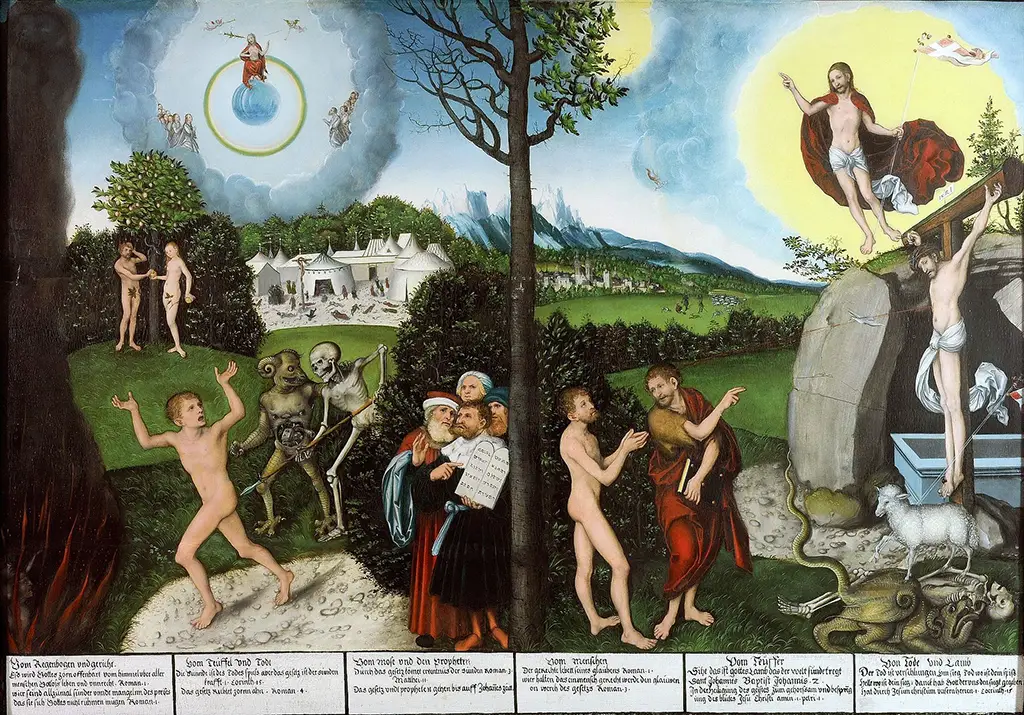 Law and Gospel in Detail Lucas Cranach